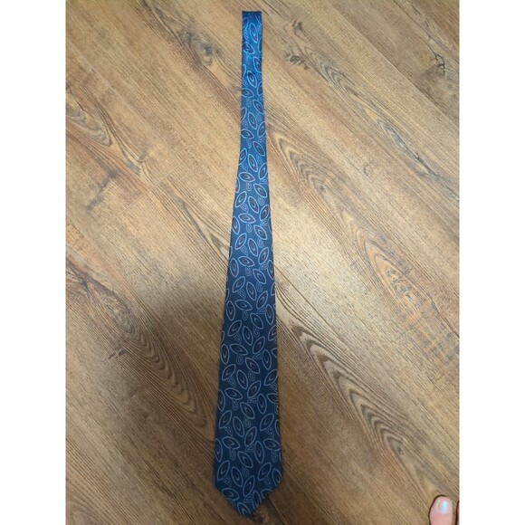 Givenchy Neck Tie Blue Silk Square  Gentleman Paris Silk Blend - Picture 1 of 4